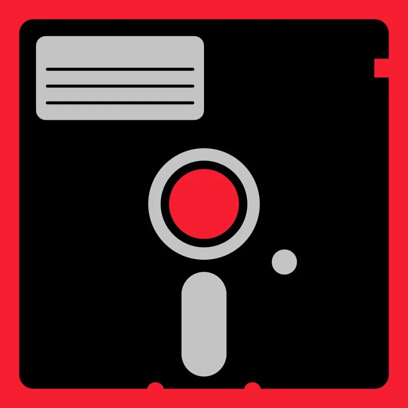 retro floppy disk