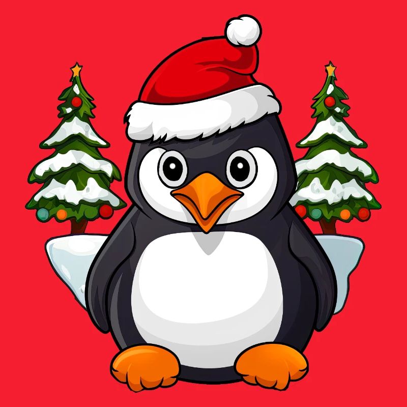 Pingouin de Noël