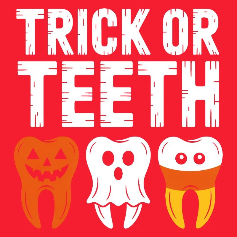 Trick or Teeth Halloween Tee
