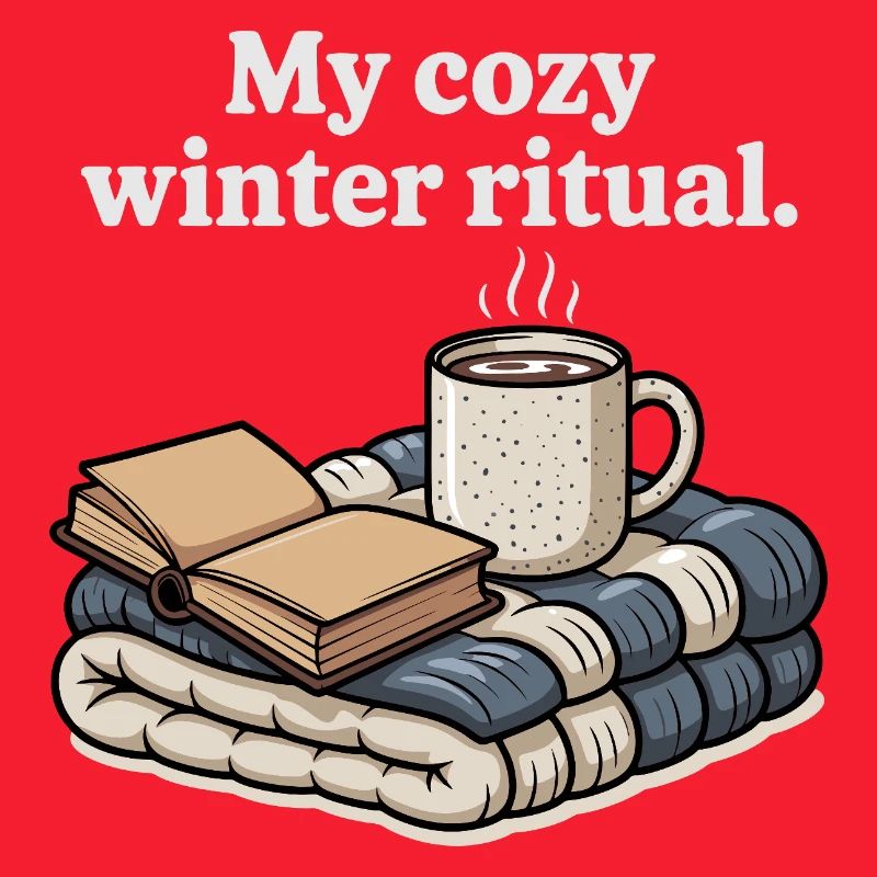 Mein gemütliches Winterritualbuch Kaffeedecken-Geschenk