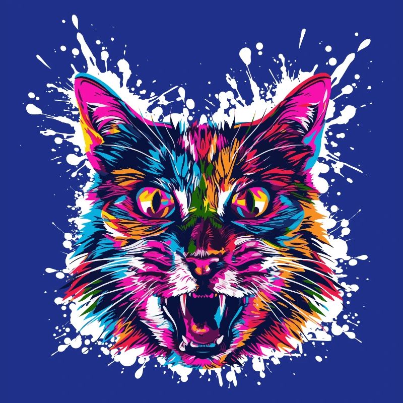Cat Art Graffiti