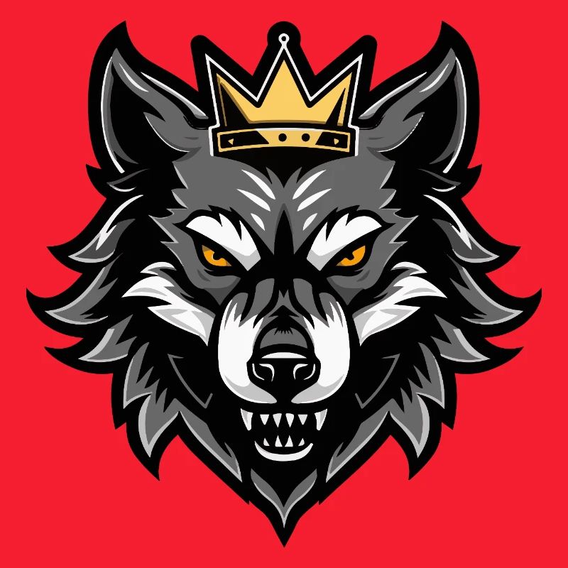 Bär Kopf Krone