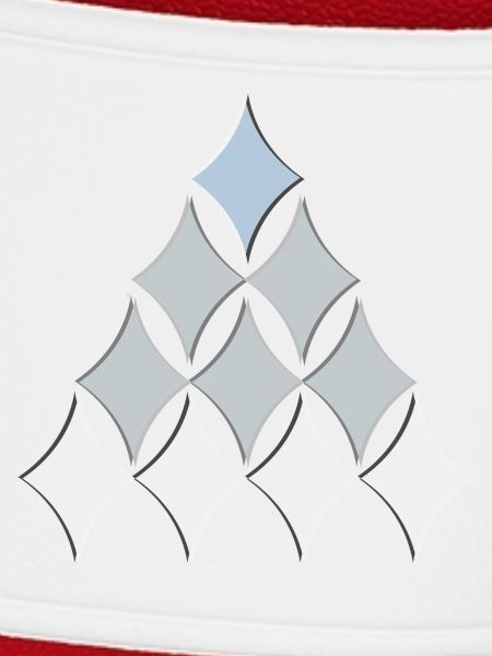 Diamanten Baum Muster