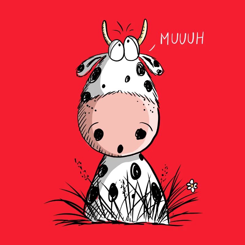 Comical Muh Cow I Beef Comic I Gift