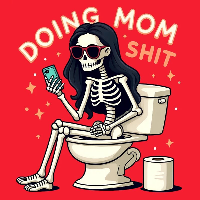 Doing Mom Shit Lustiger Muttertag Doing Mom Shit