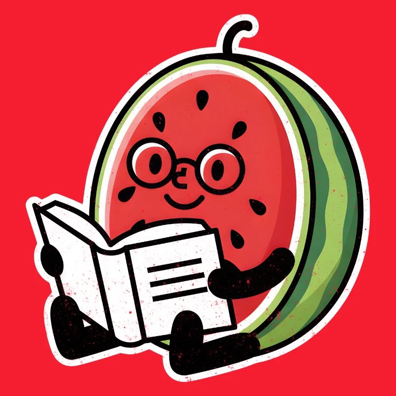 Wassermelone Leseheld