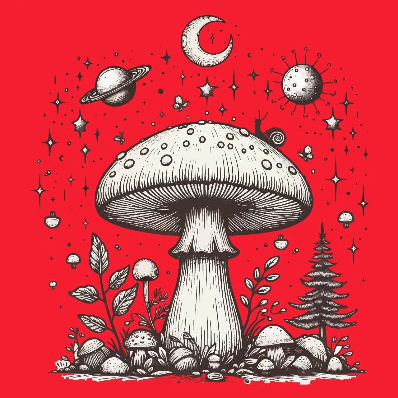 Toadstool Mushroom Psilo