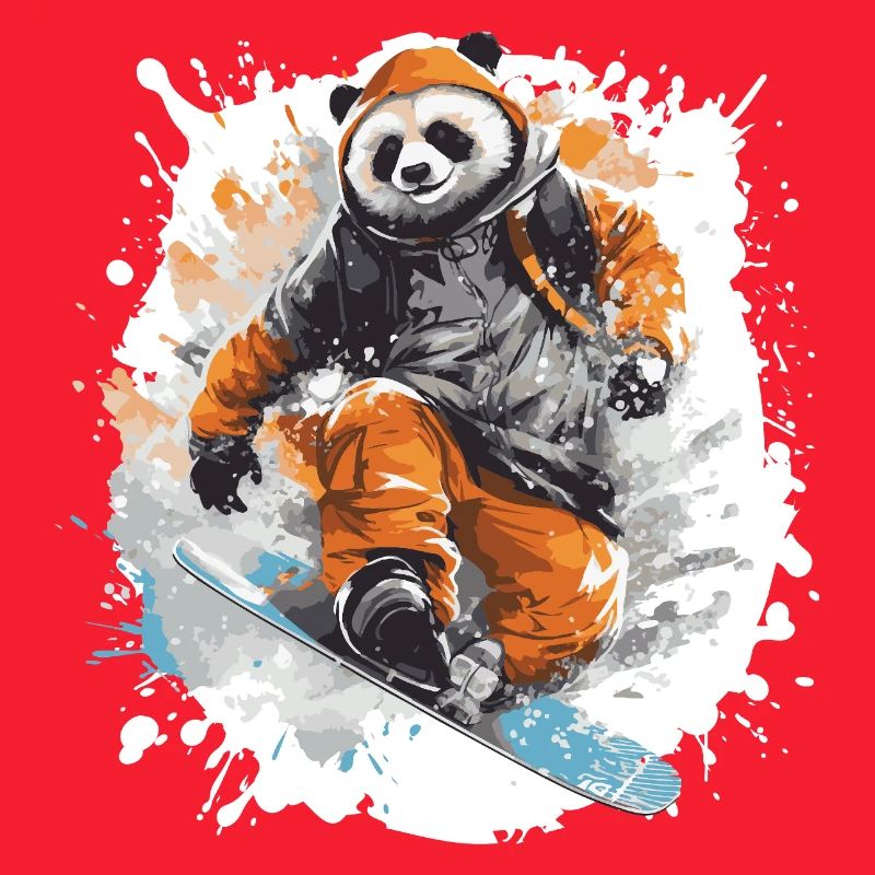 Panda Snowboard