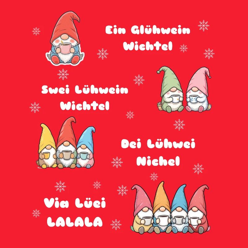 Gnome de Noël Vin chaud
