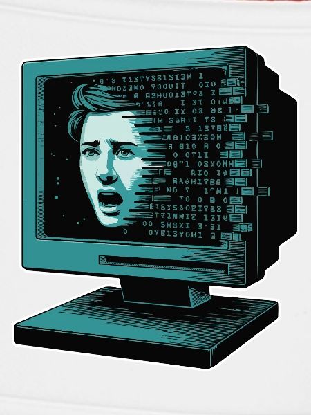 Retro-Computer Schrecken-  Retroglitch KI