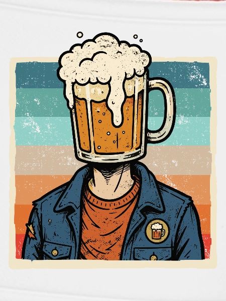 Bier Bierkopf Biertrinker Bier