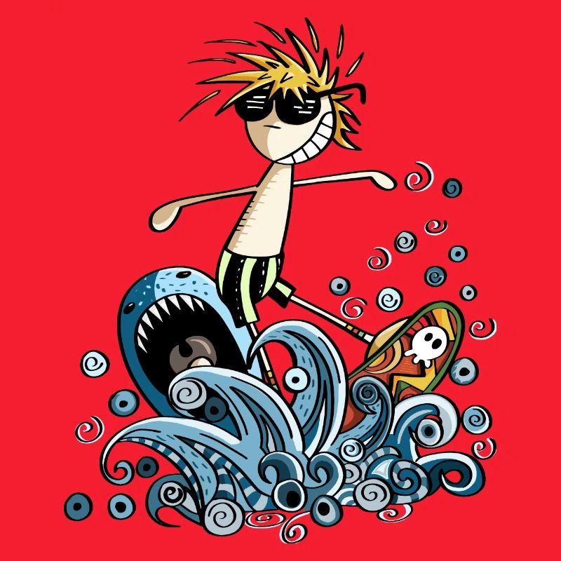Cooler Power Surfer - Comic