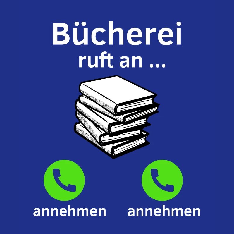 Bücherei ruft an - annehmen oder annehmen?