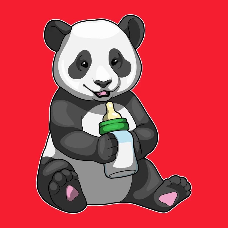 Panda Biberon de lait pour bébé