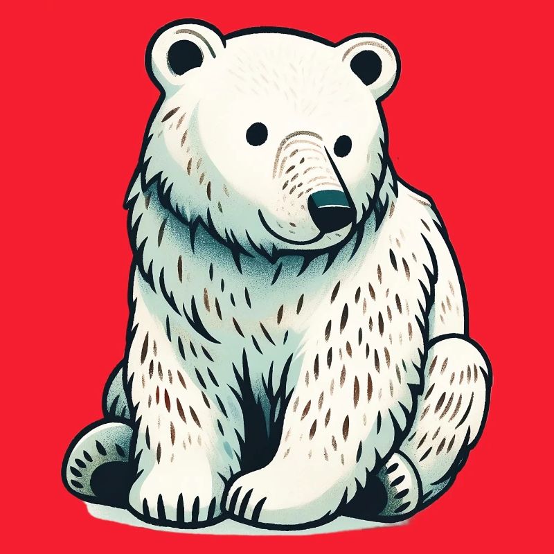 Ours blanc
