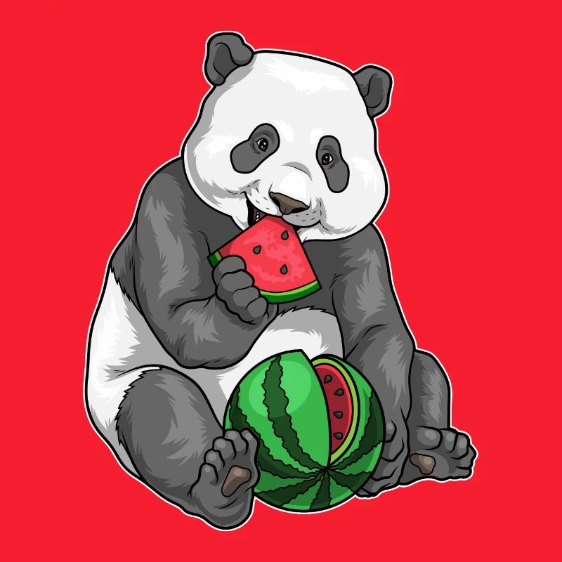 Panda Pastèque