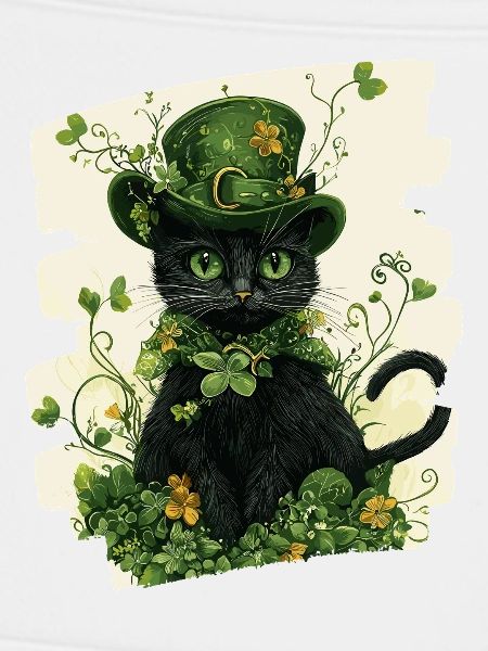 St Patricks day Katze
