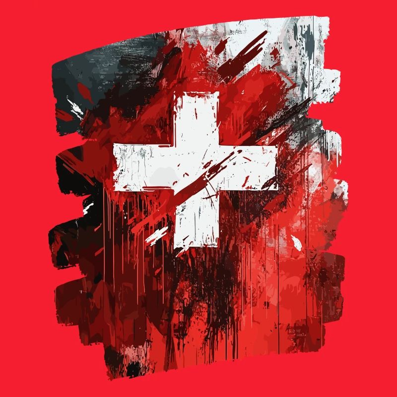 Schweizer Flagge Schweiz