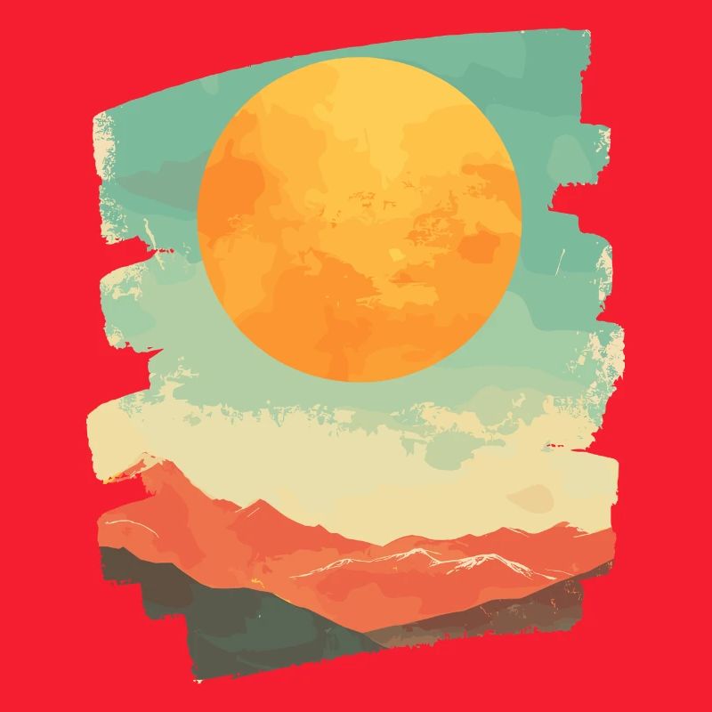 Soleil d’été Coucher de soleil