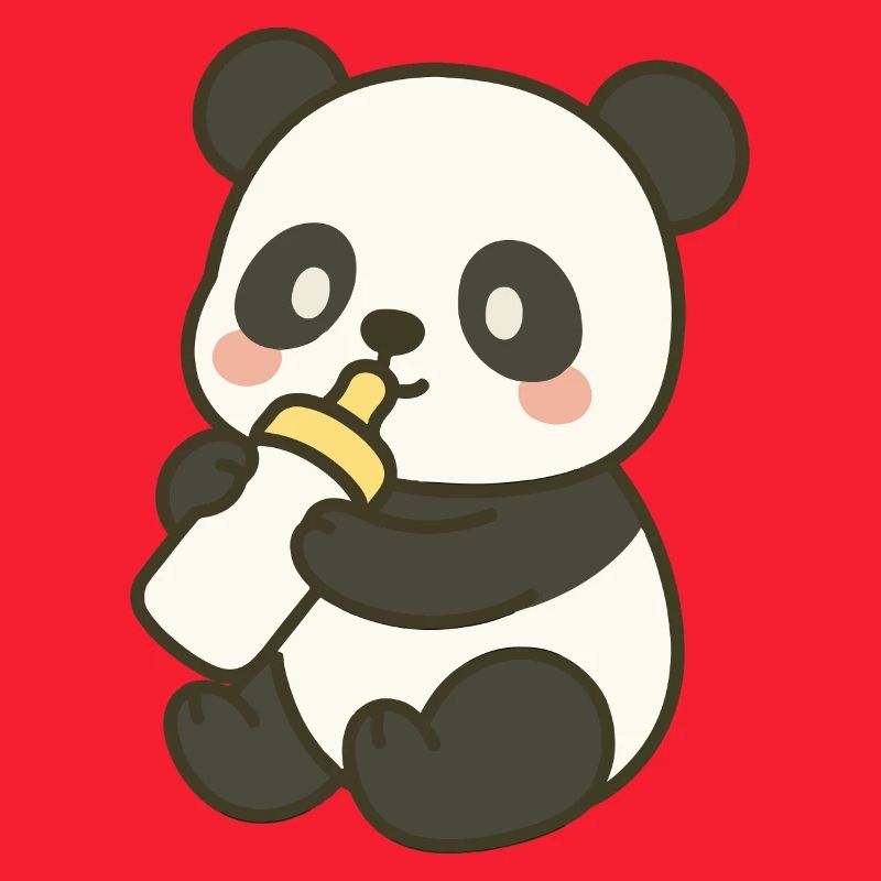 Panda-Schnuffelzeit