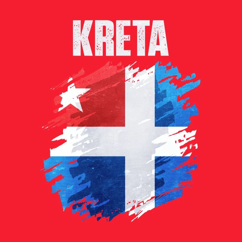 Art du drapeau scandinave coloré