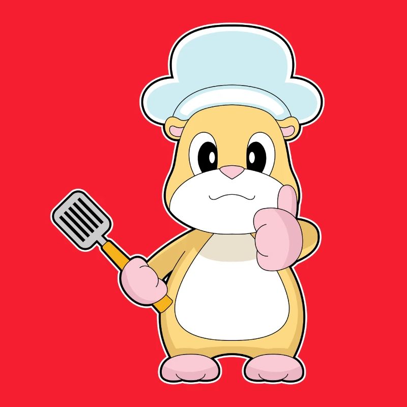 Cuisson à la spatule pour hamster