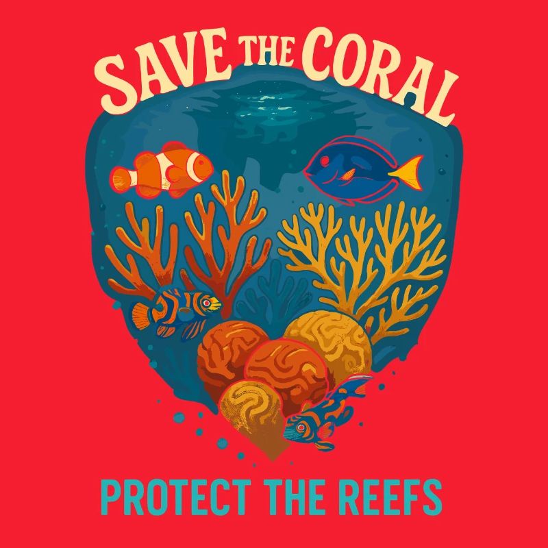 Save the corals Protect the reefs