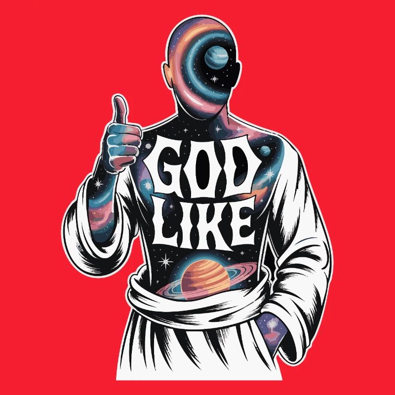 God Like Galaxy Design