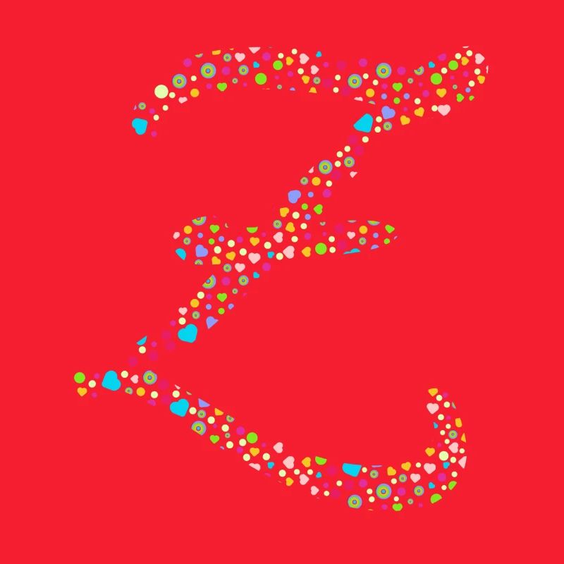 Points colorés Lettre Z