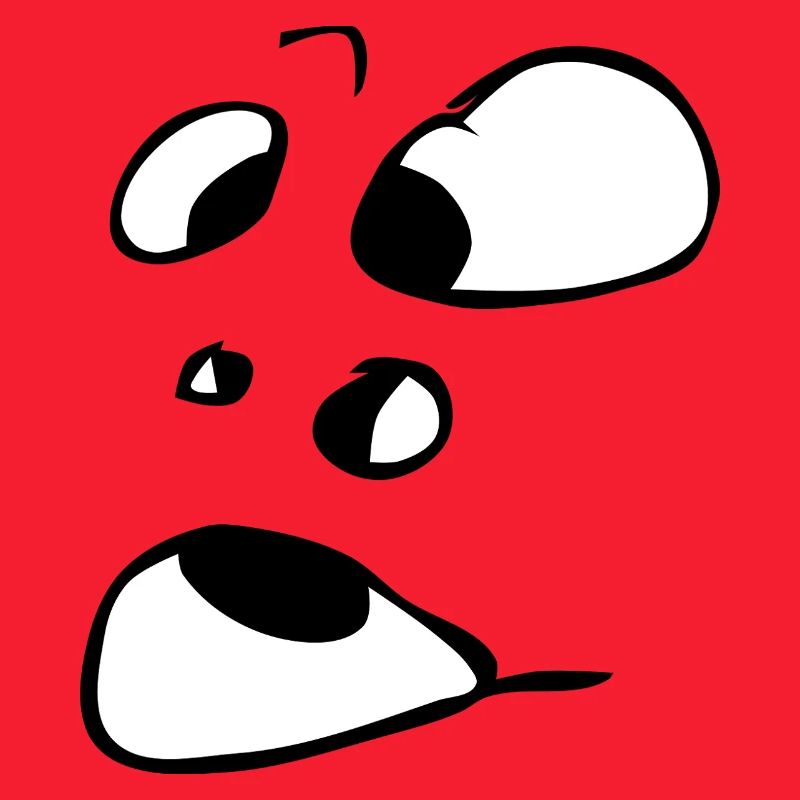 Ahh! Face Ghost Ghost Halloween Comic