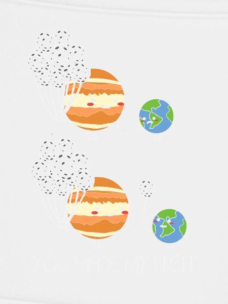 Astronomie Mond Erde Jupiter Astronom