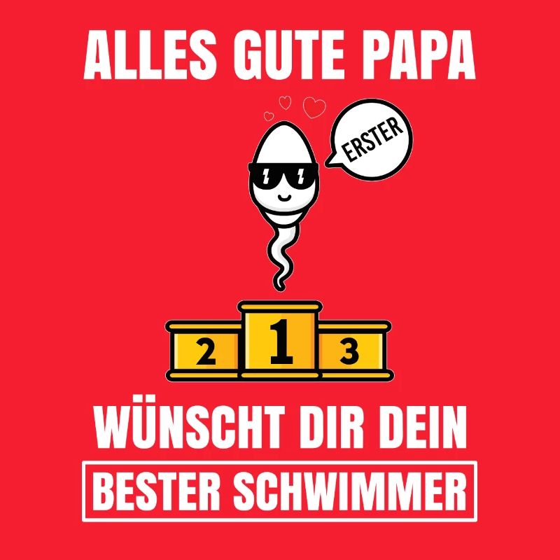 Alles Gute Papa wünscht dir dein bester Schwimmer