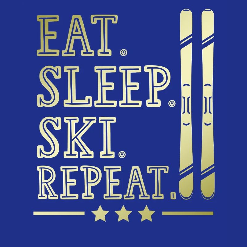 Manger dormir Ski Répéter