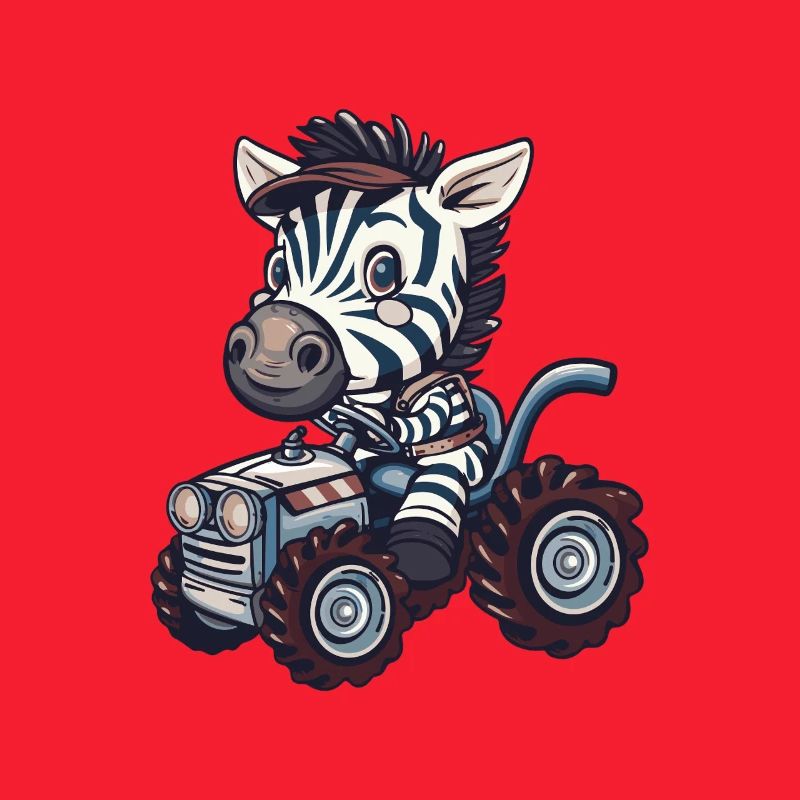 Zebra Traktor Farmer