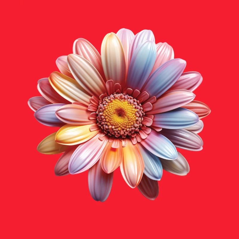 Regenbogen Gänseblümchen – Bunte Flowerpower
