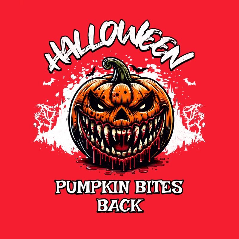 Pumpkin Bites Back – Evil Halloween Pumpkin