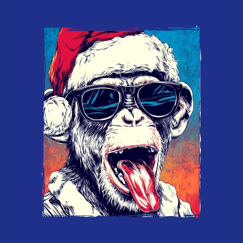 Monkey Christmas Hat