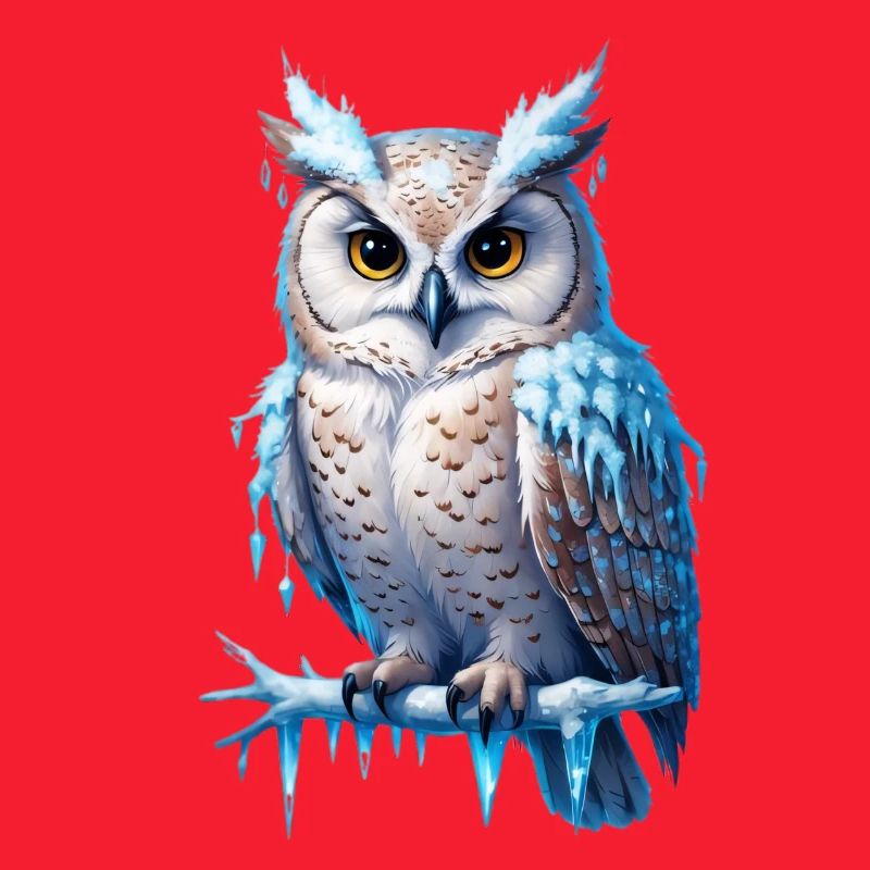 Frostige Eulenmajestät