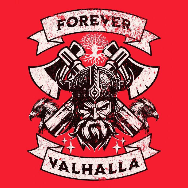 Forever Valhalla Viking Design