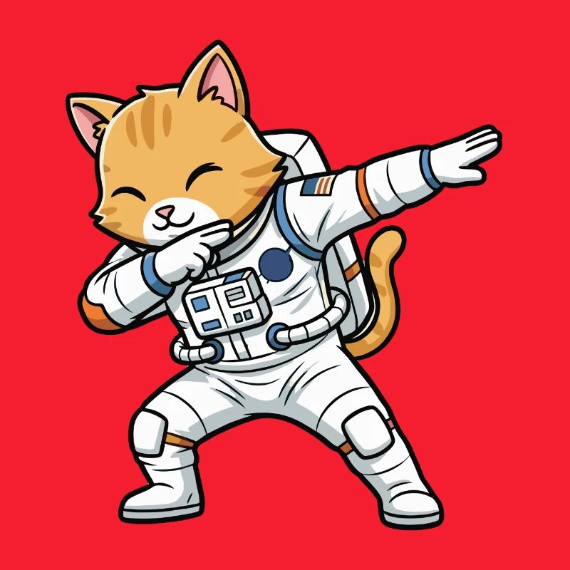 Astronaut Cats Dab
