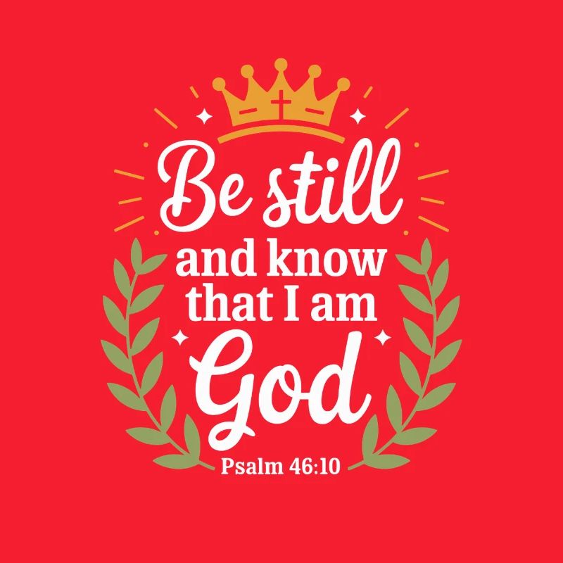  Sei Still Und Erkenne Dass Ich Gott Bin Psalm