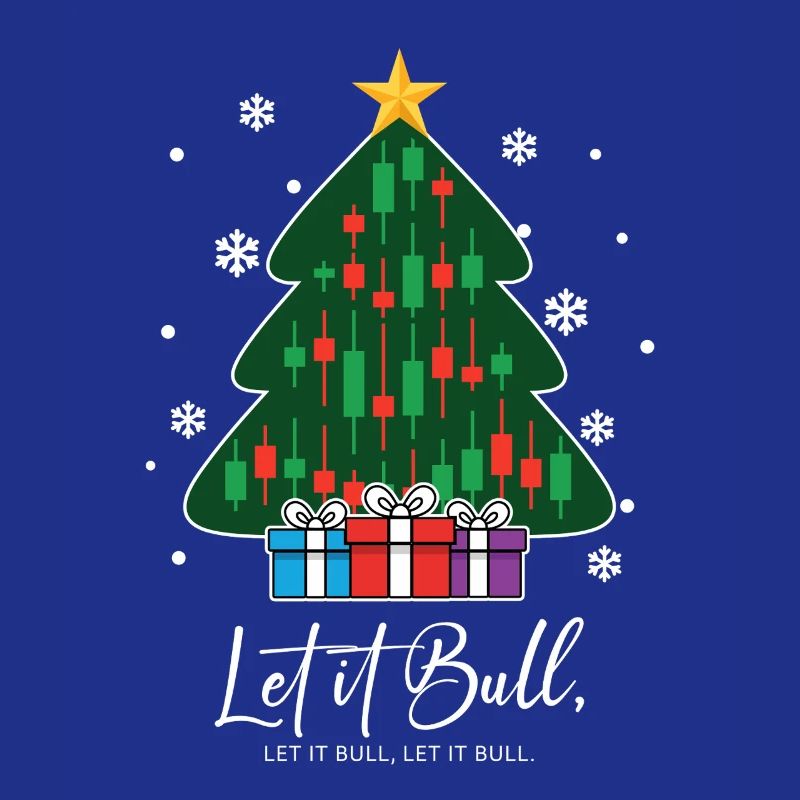 Let It Bull Crypto Exchanges Arbre de Noël