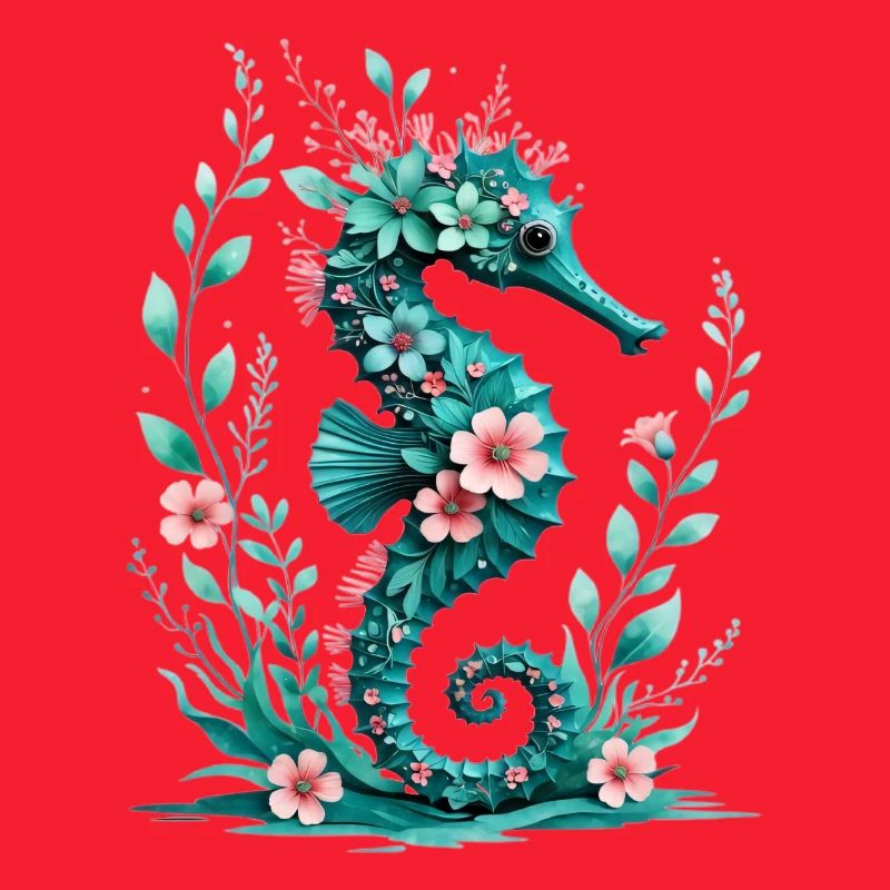 FloraSeepferdchen Blütenkunst