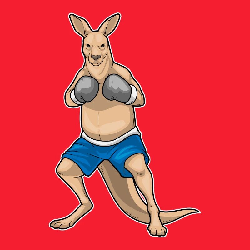 Känguru Boxer Boxhandschuhe Boxen