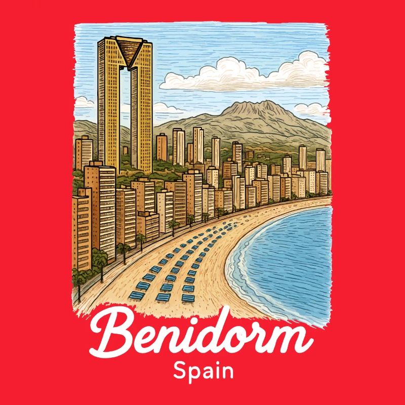 Benidorm Spanien