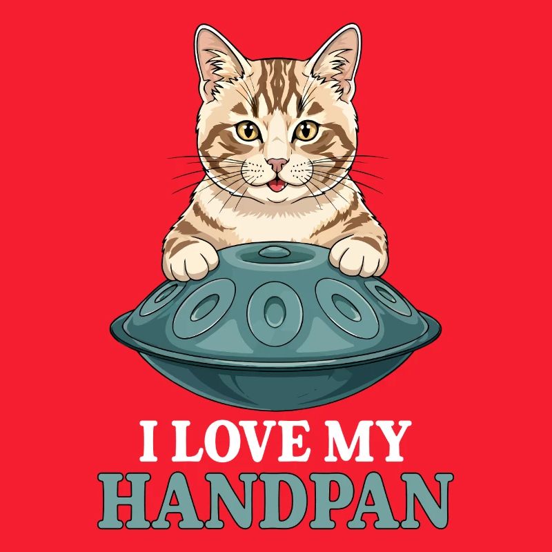 J’adore mon chat Handpan