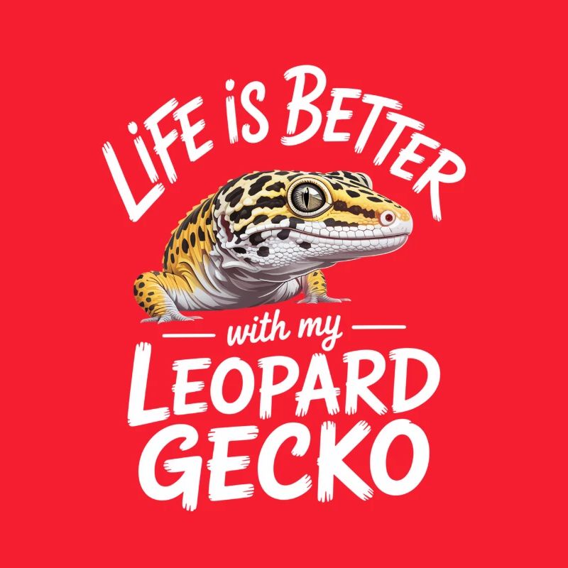 Das Leben ist besser mit Leopardgecko Tee