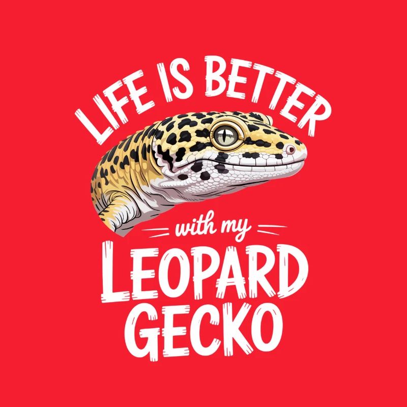 Leopardgekko-Leben ist besser