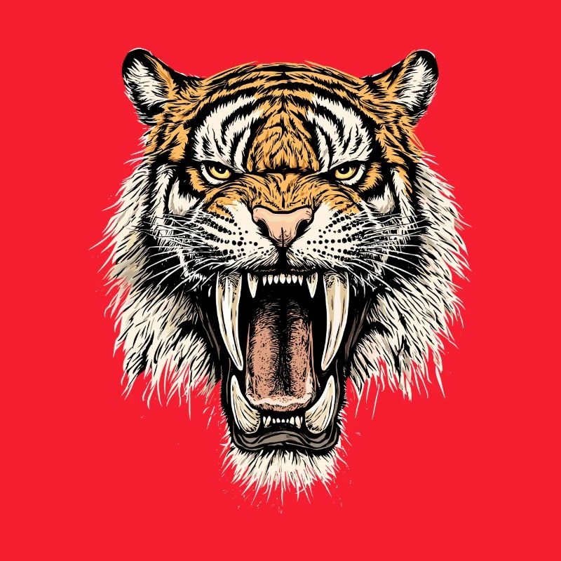 Saber-toothed tiger Smilodon Big cat Sabertooth tiger