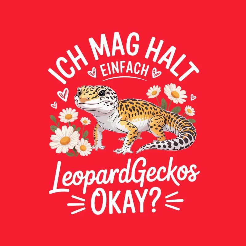 Blague de la fleur de léopard Gecko, d’accord ?